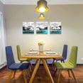 thumbnail image 4 of Abstract Canvas Wall Art For Bedroom Wall Decor For Living Room Modern Family Bathroom Canvas Art Kitchen Ink Landscape Abstract Pictures Artwork Wall Painting Ready To Hang Home Decorations 3 Pieces, 4 of 6