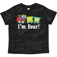 thumbnail image 3 of Inktastic 4th Birthday Train Boys Toddler T-Shirt, 3 of 5