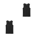 thumbnail image 2 of Minnieouse Camiseta térmica de capa Base para hombre de invierno, chaleco cálido de poliéster ajustado para Fitness, ropa interior sin mangas Type5 NO5, 2 of 6