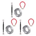 thumbnail image 2 of Sonducket Bicicleta 8 Way Wrench Spoke Key Wheel Llanta Profesional Mountain Hard Carbon Steel Bike Ciclismo Tool Kit Bicicletas Plata Type1 NO1, 2 of 6