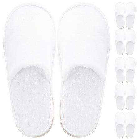 

6 Pairs Guest Slippers Hotel Slippers House Slippers for Guest Spa Slippers One Time Slipper