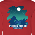 thumbnail image 4 of Inktastic Smoky Mountains Pigeon Forge Tennessee with Bear Long Sleeve T-Shirt, 4 of 5