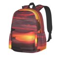 thumbnail image 1 of Disketp Sunset Western Desert Cowboy Mochila Escolar de Gran Capacidad y Peso Ligero, Mochila de Viaje Ideal para Escuela, Trabajo y Uso Diario, Cómoda y con Estilo, 1 of 8