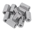 thumbnail image 1 of Coupling Nut, Fastener Rustproof Durable Connector Nuts 10Pcs  For Household, 1 of 8