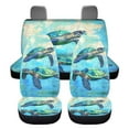 thumbnail image 5 of Binienty Sea Turtles Car Seat Covers, Non-Slip Auto Seat Protector for Women Men, Vehicle Seat Cushion Auto Decorations Accessories for Cars SUV Truck Vans Sedans, 4 Pack, 5 of 6