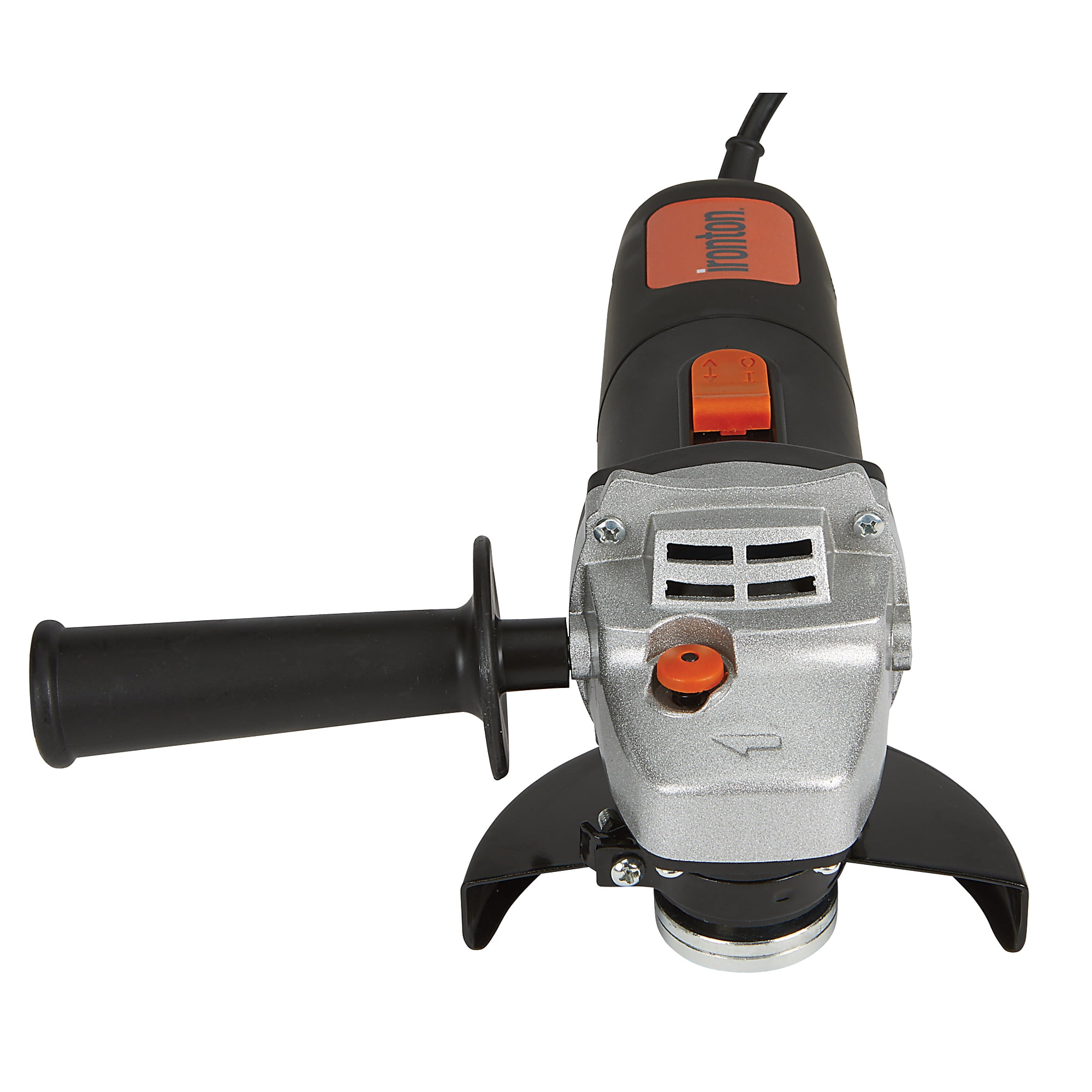 Ironton 4-1/2in. Angle Grinder, 4.3 Amps, 120 Volts, 12,000 RPM