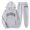 Light Gray&&100, variant on CONROSES Mens Sweatsuits 2 Peice Set Casual Sweat Suit for Men Letter Graphic Y2K Long Sleeve Hoodies Sweatpants Fashion Streetwear Jogging Track Suits