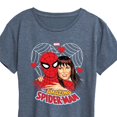 thumbnail image 3 of Marvel Spider-Man - Mary Jane Valentine - Women's Short Sleeve Graphic T-Shirt, 3 of 5