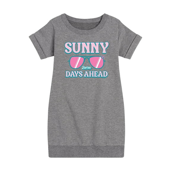 Barbie - Sunny Days Ahead - Fancy Shades - Toddler And Youth Girls Fleece Dress