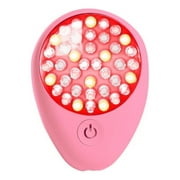 Quasar Pure Rayz Red Light Therapy Facial Toning Device, Pink