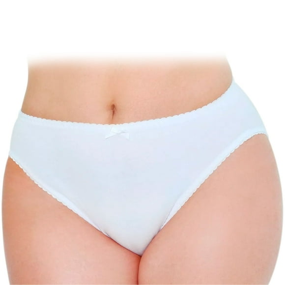 Paquete de Pantaletas Gota de Rocío Modelo Yeyis-4630, Estilo francés, Colores surtidos básicos