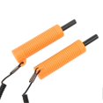 thumbnail image 2 of Ice Fishing Safety Pick Stainless Steel Orange Retractable Ice Awls for Outdoor Winter, 2 of 4