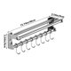 thumbnail image 3 of Non Punching High Load-bearing 304 Stainless Steel Spatula Lid Cutting Board Fresh-keeping Film Detachable Hook Storage Rack, 3 of 9
