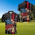 thumbnail image 4 of Jeiento 250 Years Eagle Matching Golf Shirts for Couples Women Golf Tank Tops Collared Racerback Tennis Shirt USA Flag Athletic Activewear for Men, Men's XL, 4 of 6