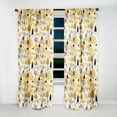 thumbnail image 4 of Designart "Fall Foliage Serenity III" Floral Blackout Curtain Single Panel, 4 of 4