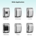 thumbnail image 3 of Pour Sonoff Boîte Étanche R2 Boîtier Transparent Boîte de Jonction Couverture Transparente, 3 of 9