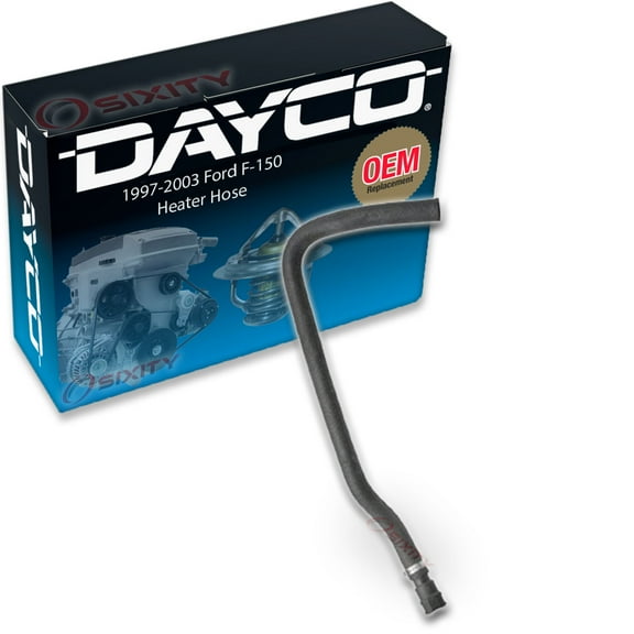 Dayco Heater Outlet HVAC Heater Hose compatible with Ford F-150 4.2L V6 1997-2003