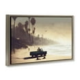 thumbnail image 3 of Stupell Industries Traditional Dreamy Beach Tropical View Brown Floating Frame Canvas Art, 25 x 17, by Noah Bay, 3 of 8