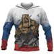 thumbnail image 3 of Sudadera con capucha con estampado 3D del ejército ruso y emblema nacional de Rusia para hombre, chándal deportivo informal, 3 of 5