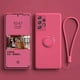 thumbnail image 4 of Ring Holder Silicone Case For Samsung Galaxy A50 A70 A71 A53 A33 A32 A30 A52 A72 A42 A12 A22 A23 A13 A51 A73 A54 5G Liquid Cover, 4 of 5