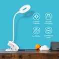thumbnail image 2 of Labymos USB Clip-on Table Lamp Touching Control LEDs Eye-caring Night Light 360° Flexible Lighting Angle, 2 of 8