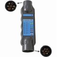 thumbnail image 1 of 12V Trailer Plug Tester 7 Pin Male-Trailer Socket Tester Lights Wiring Circuit Diagnostic Tools-Fits Trailer Truck RV Car NPTERBL, 1 of 5