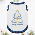 thumbnail image 5 of Merry Chrismukkah Matching Family Pajamas With Dog, Hanukkah Pajama Set, Size NB to Men 6XL, 5 of 7