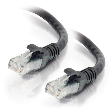 C2G 10291 TAA Compliant Cat6 Stranded Snagless Patch Cable, Black (3 Feet/0.91 Meters)