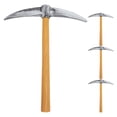 thumbnail image 1 of Shisuyan Pickaxe Shape Plastic 4Pcs 19.3X16.1X1.8In, 1 of 8