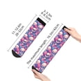 thumbnail image 4 of Pofeuu white Skull blue flower Print 30cm Socks, Adult Running Hiking Socks for Youth and Adult, 4 of 7