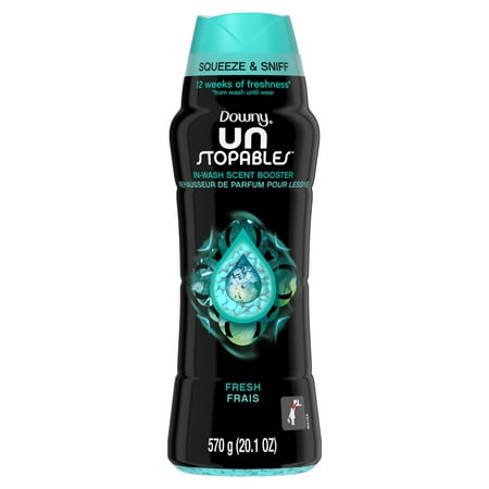 Downy Unstopables In-Wash Scent Booster Beads, Fresh, 42 Loads 20.1 (Best Laundry Scent Booster)