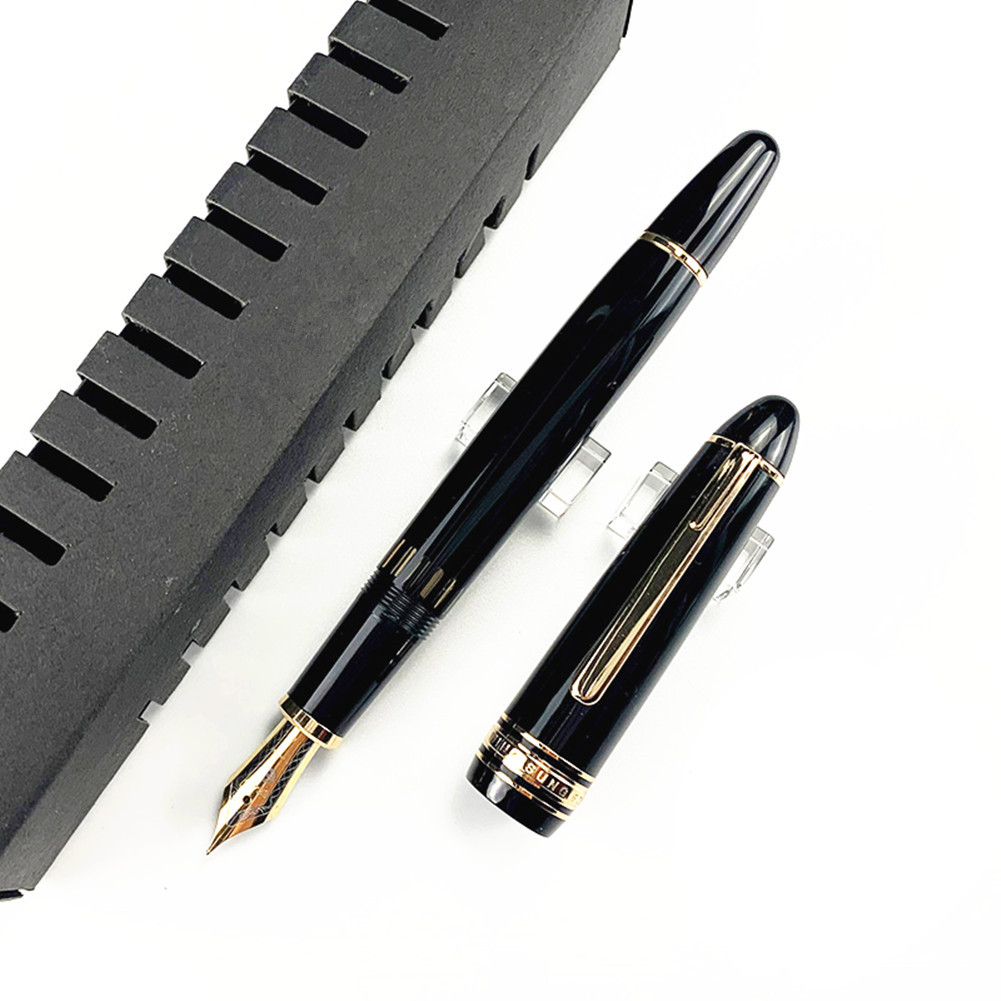 Acrylic Resin Business Office Fountain Pen Piston Absorbs Ink Fountain Pen EF/F Iridium Nib Ink Pens