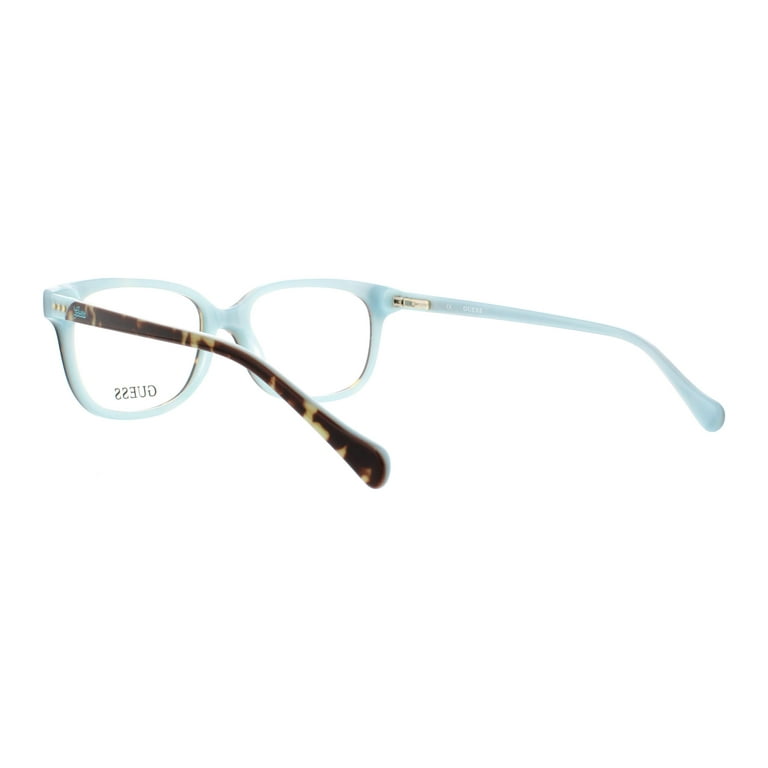 Guess eyeglasses tortoise clearance blue