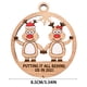 thumbnail image 2 of De Madera Ahueca Hacia Fuera El Árbol De Navidad Que Cuelga El Regalo Colgante Para Amigos Y Familiares Inevent HA044561-02, 2 of 6