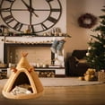 thumbnail image 1 of Decoraciones navideñas, adornos navideños, regalos navideños, casa para perro de Navidad, casa para perro, tienda de campaña, casa cerrada, casa para perro, tapete para mascotas, nido para gato, 1 of 7