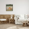 thumbnail image 2 of Stupell Industries Foal Horse Lounging Flower Meadow Animals & Insects Painting Black Framed Art Print Wall Art, 2 of 7