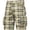 Khaki, variant on Xysaqa Fashion Cargo Shorts for Men Basic Plaid Relaxing Fit Cotton Shorts Casual Multi Pockets Outdoor Work Shorts