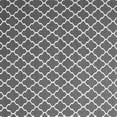 thumbnail image 1 of Ahgly Company Indoor Square Trellis Gray Modern Area Rugs, 3' Square, 1 of 1