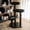 Green, variant on Happy & Polly 41.3" Gothic Plush Cat Tree for Cats of All Stages, Purple, Large
