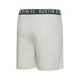 thumbnail image 3 of Men's Concepts Sport Ash Austin FC Harbor Top and Shorts Set, 3 of 3
