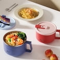 thumbnail image 5 of 304 Stainless Insulated Ramen Bowl 1500Ml PRYESS, Noodle Bowl Ramen Bowl 1500Ml Bowl for Dorm, College, Ramen, Noodle Bowl, (Style A), 5 of 9