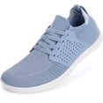 thumbnail image 1 of Zapatillas de tenis WHITIN Barefoot para mujer, talla 5.5, azul claro 36, 1 of 6