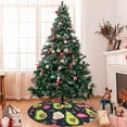 thumbnail image 7 of Yiaed Avocado Love Print Christmas Tree Skirt , Tree SkirtsTree Mat for Christmas Winter Holiday Indoor Decorations-36", 7 of 7