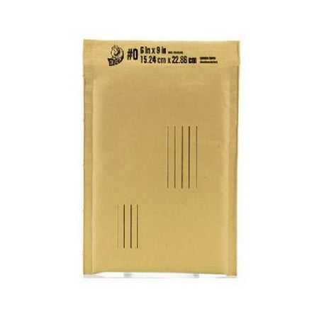 Shurtech Brands BKE-0 Bubble Padded Envelope, Dispenser Box, 6 x 9-In.