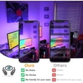 thumbnail image 2 of Projecteur DEL Extérieur Équivalent 500 W 5000 LM, Projecteur RVB Intelligent à Changement de Couleur avec Contrôle par Application, Blanc Chaud 2700 K et 16 Millions de Couleurs, DI, 2 of 7