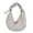 White, variant on husxh Women Corduroy Hobo Handbag Ruched Shoulder Bag Adjustable Strap Slouchy Tote Bag with Zipper Hobo Purse for Work Travel