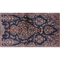 thumbnail image 1 of Ahgly Company Machine Washable Indoor Rectangle Traditional Purple Lily Purple Area Rugs, 8' x 12', 1 of 7