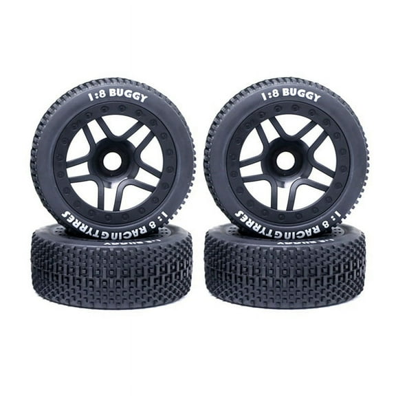 111mm 1/8 Scale RC Off Road Tires Wheel 17mm Hex for ARRMA Redcat Team VRX Hobao