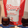 thumbnail image 5 of Bizzy Organic Cold Brew Coffee, Smooth & Sweet Blend, Medium Roast, Coarse Ground, 2 lb Bag, Premium Arabica, 5 of 6