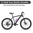 thumbnail image 5 of Unique Bargains Bike Bottle Cage Rack Integrally-formed Plastic Drinks Holder Purple, 5 of 7